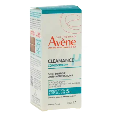 Avène Eau Thermale Cleanance Comedomed + Soins Intensif Anti-imperfections Crème Flacon Pompe De 30 Ml à Andernos