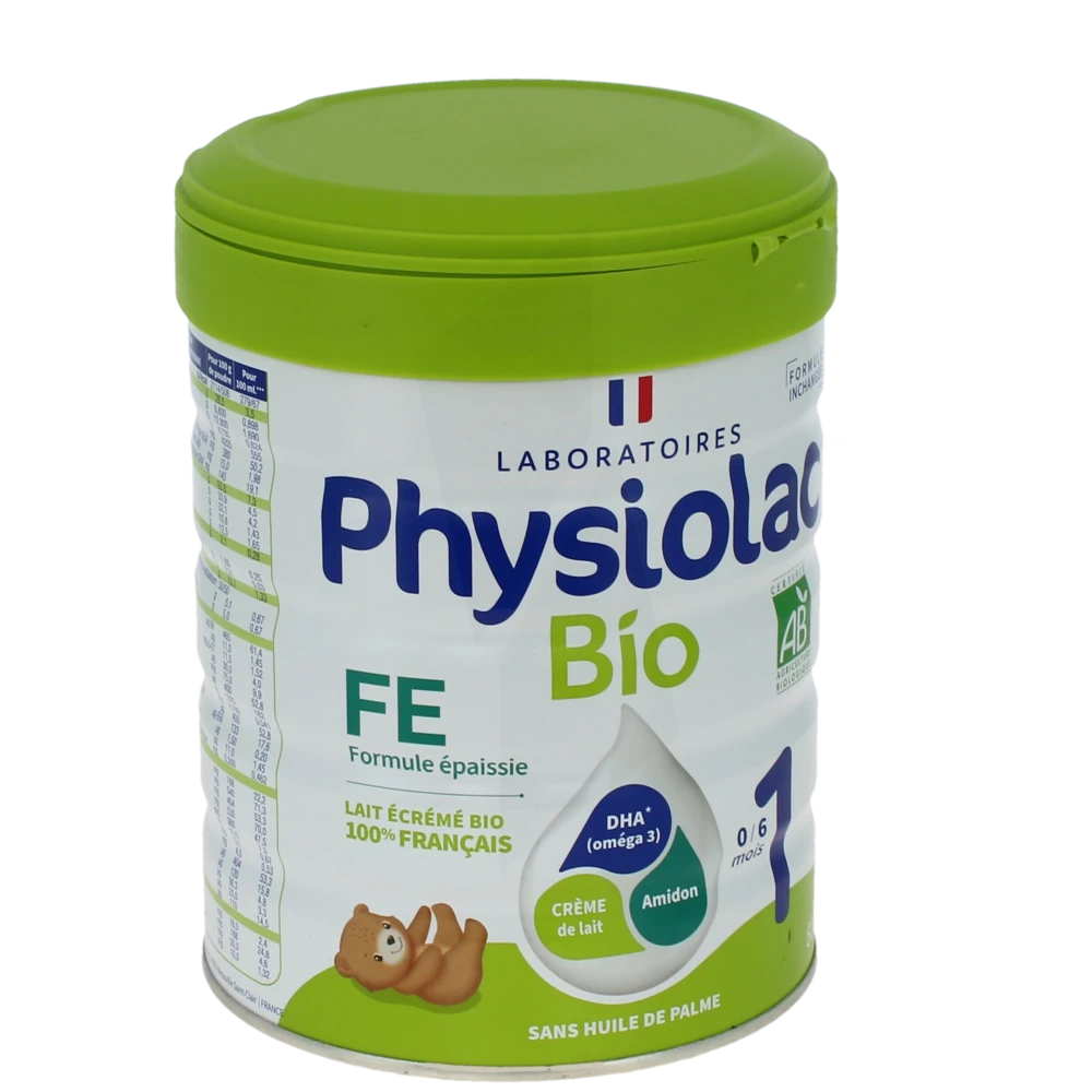 Physiolac Bio 1 Epaissie Lait Pdre B/800g