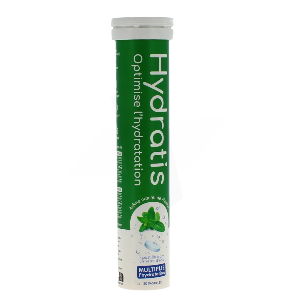 Hydratis Pastilles Effervescente Menthe Tube De 20