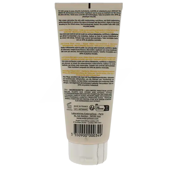 Embryolisse Lait Crème Riche Corps Fl/250ml