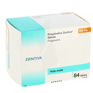 Pregabaline Zentiva 200 Mg, Gélule