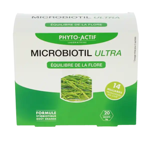 Phyto-actif Microbiotil Ultra Pdr 20sach