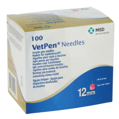 Vetpen Needles - Aiguilles Pour Stylo à Insuline Pour Chien 12mm 29g- X100v à VOGÜÉ