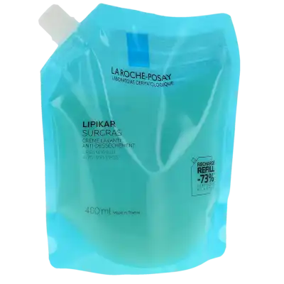 La Roche Posay Lipikar Surgras Crème Lavante Anti-dessèchement Eco-recharge De 400 Ml à Saint-Avold