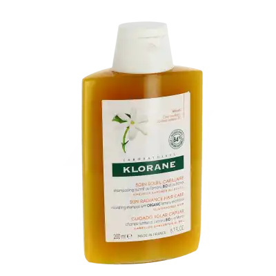 Klorane Solaire Shampooing Nutritif Au Tamanu Bio Et Au Monoï 200ml à AUDENGE