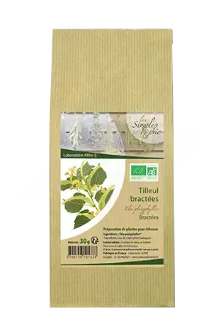 Laboratoire Altho Tilleul Bractées Bio, Plante Sèche, Bractée 30g