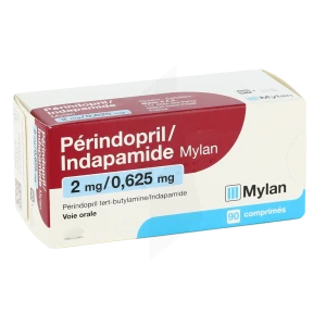 Perindopril/indapamide Viatris 2 Mg/0,625 Mg, Comprimé