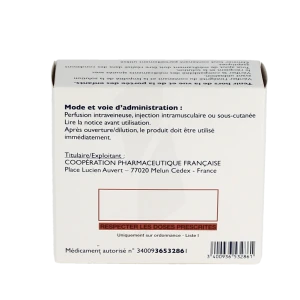 Chlorure De Sodium 0,9 % Cooper, Solution Pour Perfusion