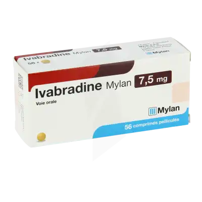 Ivabradine Viatris 7,5 Mg, Comprimé Pelliculé à Nice