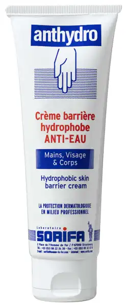 Anthydro® Crème Barrière Protection Anti-eau Tube 125ml