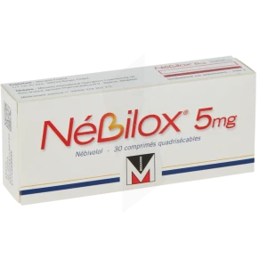 Nebilox 5 Mg, Comprimé Quadrisécable