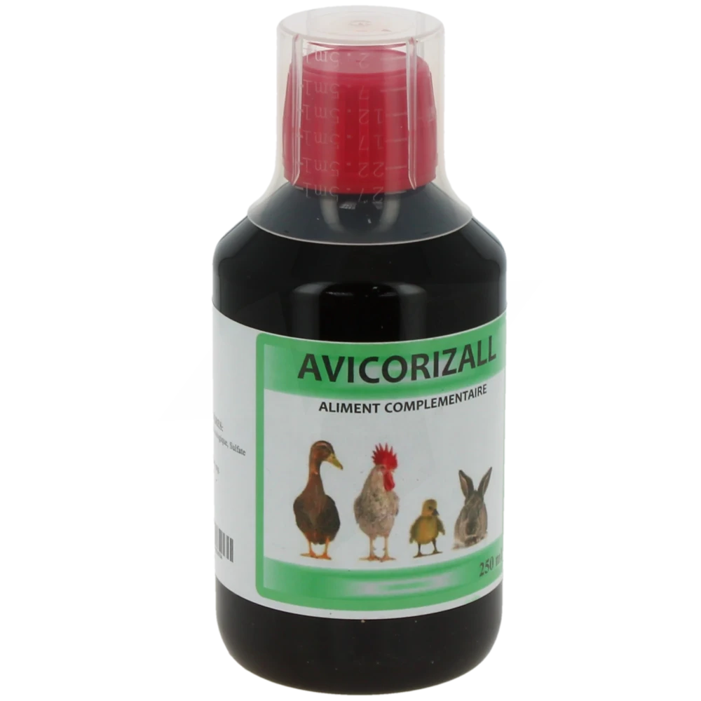 Avicorizall - Volailles, Canards, Lapins Et Pigeons - 250ml