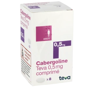 Cabergoline Teva 0,5 Mg, Comprimé