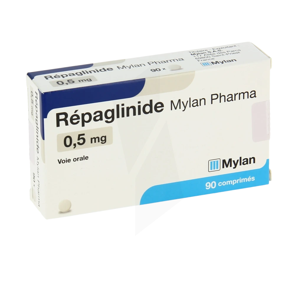 Repaglinide Viatris 0,5 Mg, Comprimé