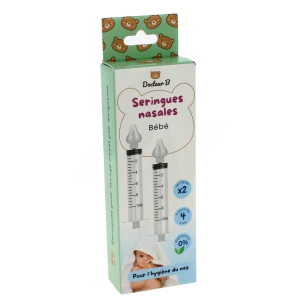 Docteur B Seringue Lavage Nasal B/2