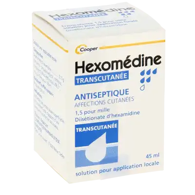 Hexomedine Transcutanee 1,5 Pour Mille, Solution Pour Application Locale à GRENOBLE