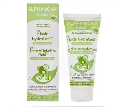 Alphanova Bébé Fluide Hydratant Visage Corps Peau SÈche Fl Pompe/100ml