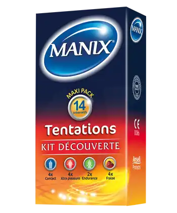 Manix Tentation Préservatif B/3