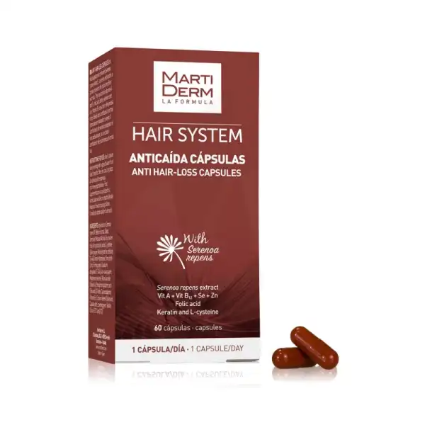 Martiderm Hair System Antichute Gélules B/60