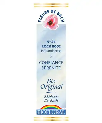 Biofloral Fleurs De Bach N°26 Rock Rose Elixir à Saint-Gervais-la-Forêt