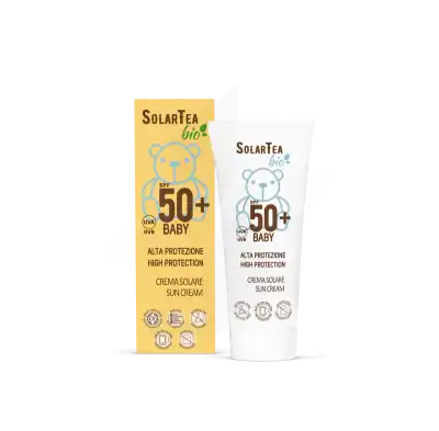 Bema Cosmetici Crème Solaire Bébé Bio Haute protection SPF50 Visage et Corps T/100ml
