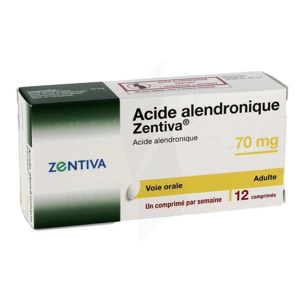 Acide Alendronique Zentiva 70 Mg, Comprimé