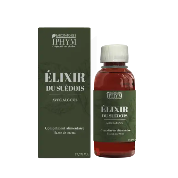 Iphym Conseil Elixir Du Suédois Avec Alcool 350ml