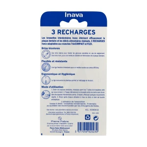 Inava Brossettes Recharges Noir 
Iso 0- 0,6mm