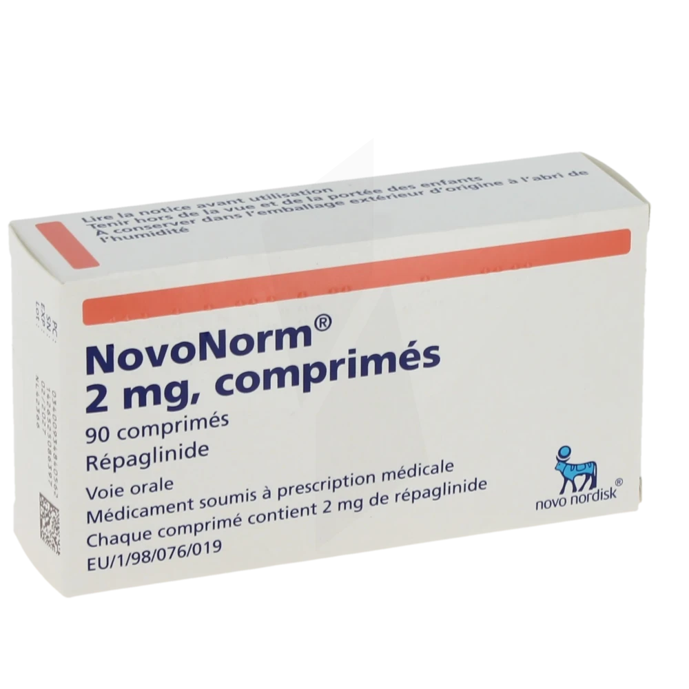 Novonorm 2 Mg, Comprimé