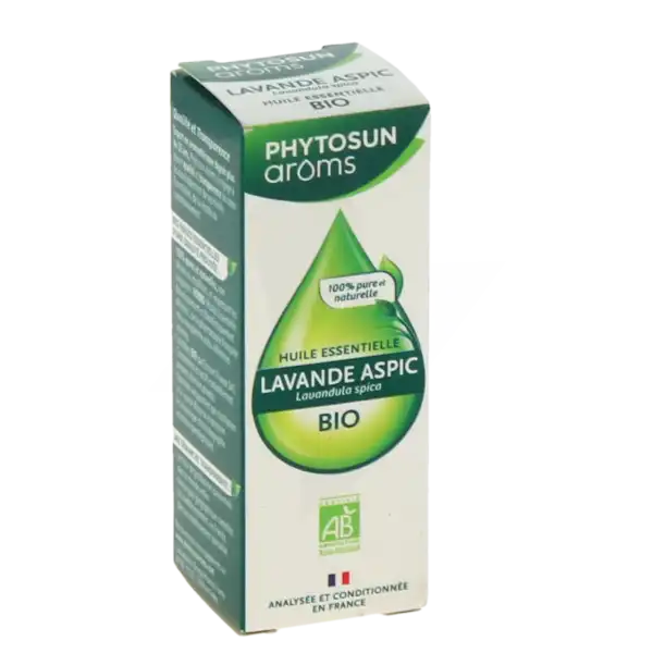 Phytosun Aroms Huile Essentielle Bio Lavande Aspic Fl/10ml