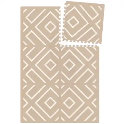 Tapis De Jeu Puzzle Modern Blocks Desert Sand à Libourne
