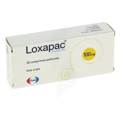 LOXAPAC 100 mg, comprimé pelliculé
