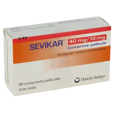 Sevikar 40 Mg/10 Mg, Comprimé Pelliculé à Auterive