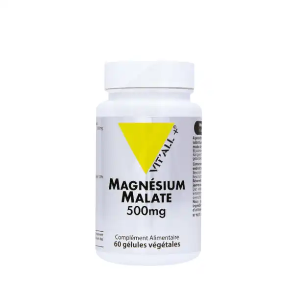 Vitall+ Magnésium Malate Gélules Végétales B/60