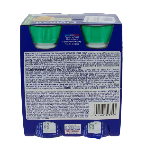 Delical Boiss S Fruit Nutrim Pomme 4/200ml