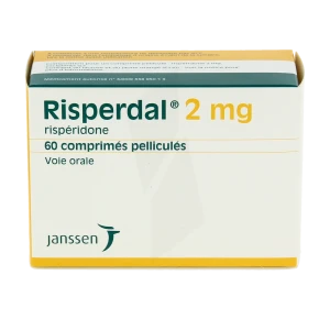 Risperdal 2 Mg, Comprimé Pelliculé
