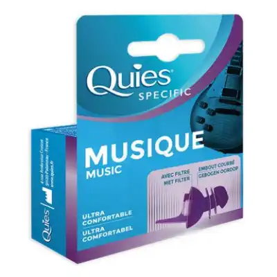 Quies Protection Auditive Musique B/2 à RUMILLY