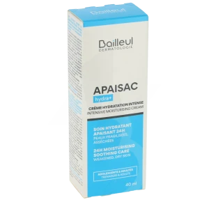 Apaisac Hydra+ Cr Hydratation Intense T/40ml