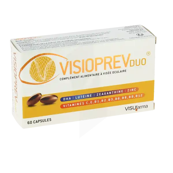 Visufarma Visioprev® Duo Capsules Molles B/60