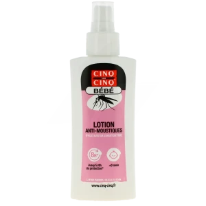 Cinq Sur Cinq Lotion Bébé Flacon De 100 Ml
