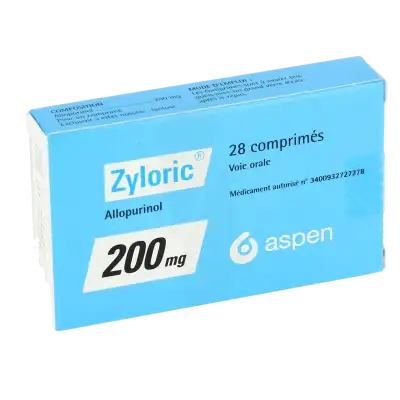 Zyloric 200 Mg, Comprimé à Paris