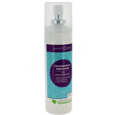 Quotisoin 0,5 % Sol Chlorhexidine Spray/100ml à PARON