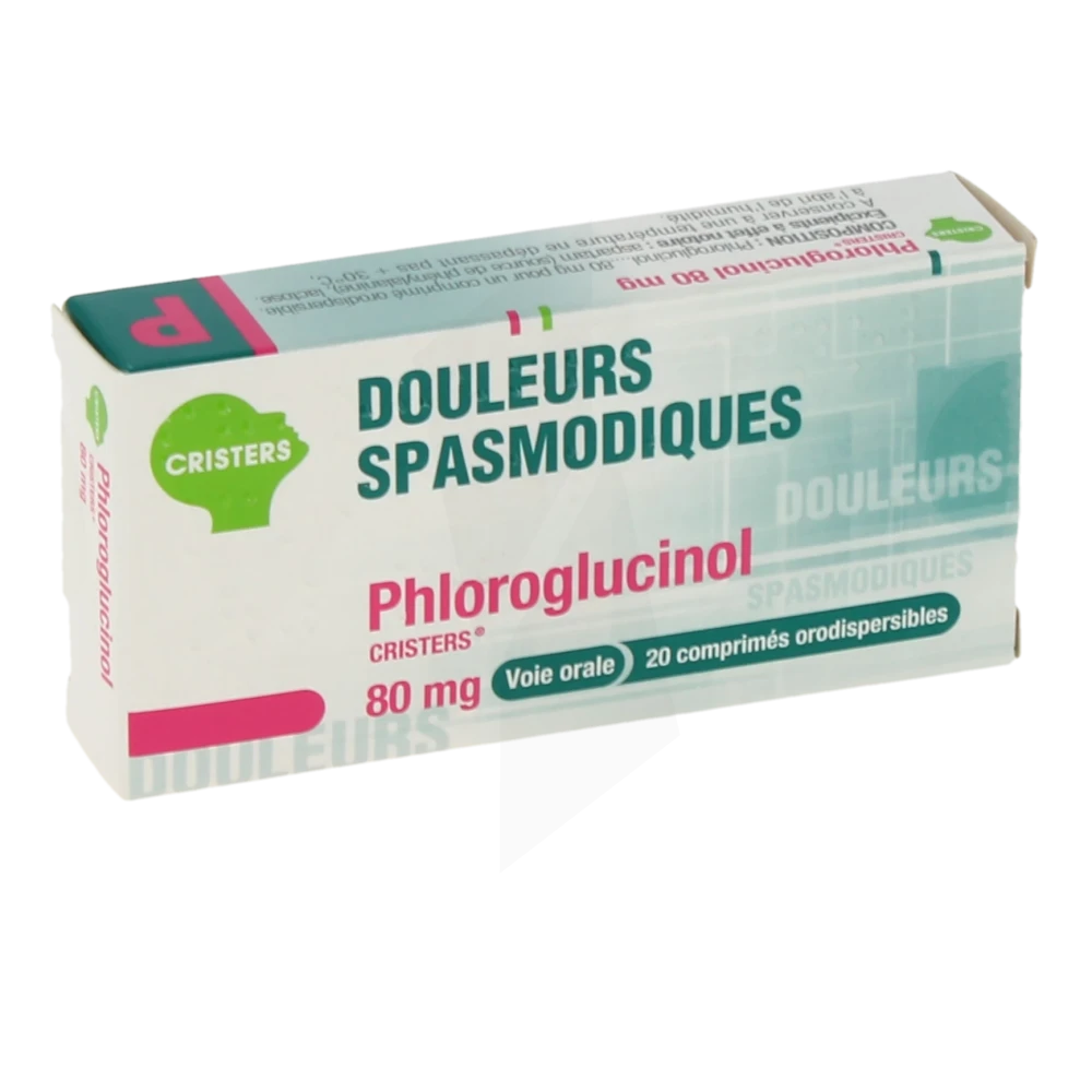 Phloroglucinol Cristers 80 Mg, Comprimé Orodispersible