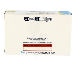 Molsidomine Biogaran 2 Mg, Comprimé Sécable