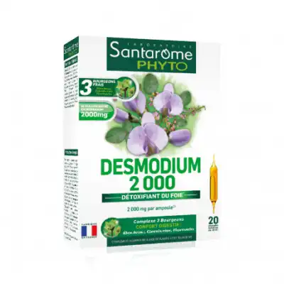 Santarome Desmodium 2000 Solution Buvable 20 Ampoules/10ml à SARROLA-CARCOPINO