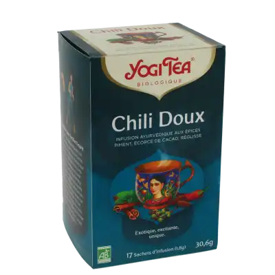 Yogi Tea Tisane Ayurvédique Chili Doux Bio 17 Sachets/1,8g à COLLONGES-SOUS-SALEVE