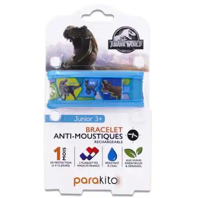 Parakito Bracelet Anti-moustique Junior Jw Bleu Universal à TRUCHTERSHEIM