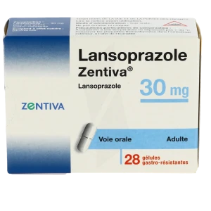 Lansoprazole Zentiva 30 Mg, Gélule Gastro-résistante