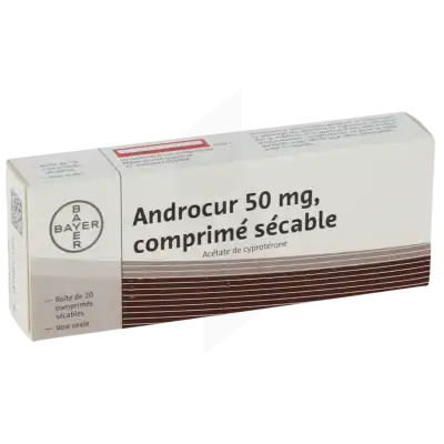 Androcur 50 Mg, Comprimé Sécable à COLLONGES-SOUS-SALEVE