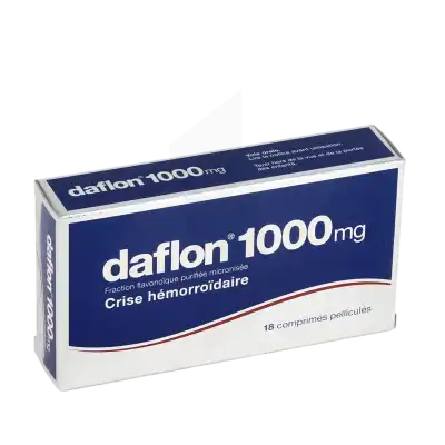Daflon 1000 Mg Comprimés Pelliculés Plq/18 à Angers